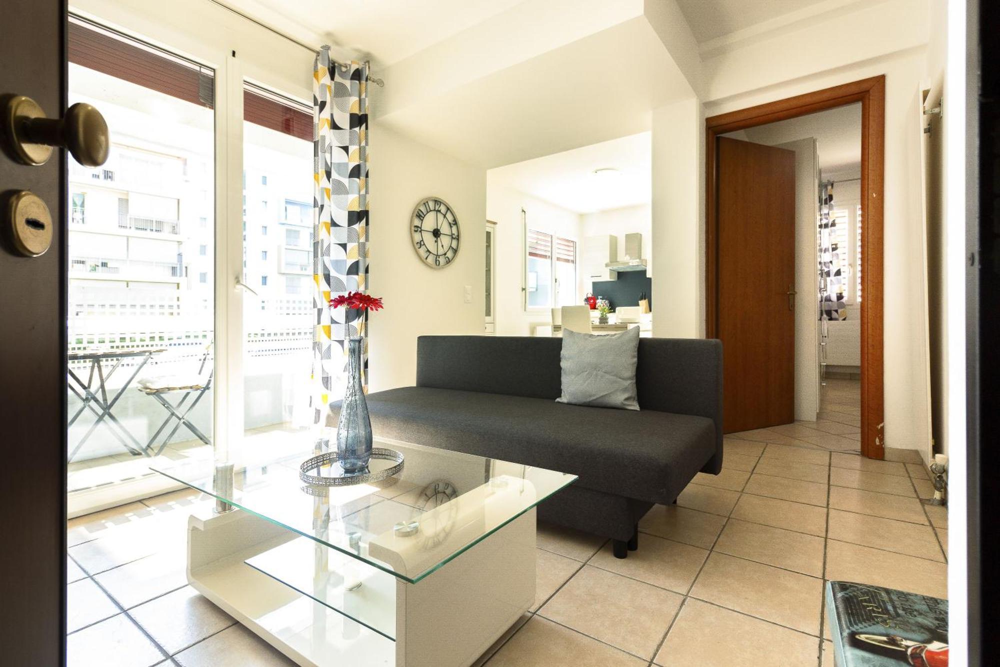 A Lugano-viganello E Comodo Con Parking Privato Appartement Lugano